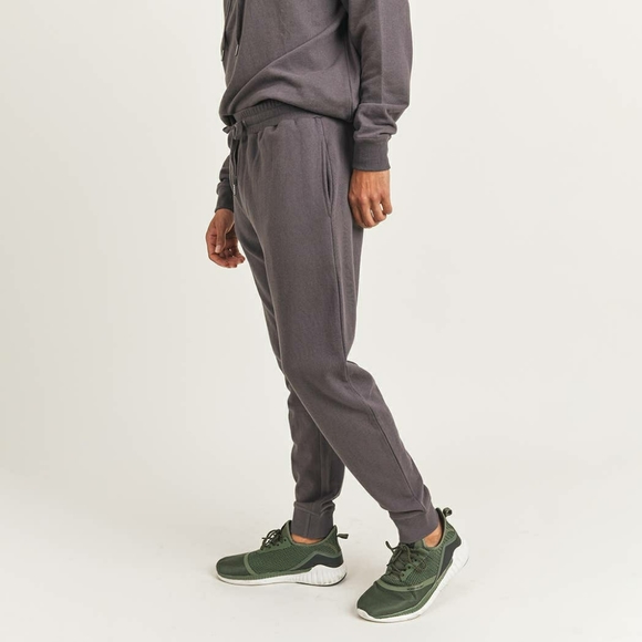 MEN - Cotton Terry Essential Joggers - Picture 3 of 6
